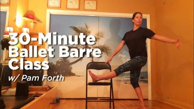 Thumbnail for: 30-min Ballet Barre class w/ Pam Forth (Part 1)