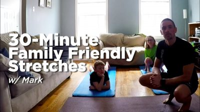 Thumbnail for: 30-min Family Friendly Stretch class w/ Mark