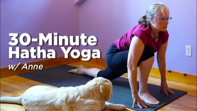 Thumbnail for: 30-min Hatha Yoga class w/ Anne