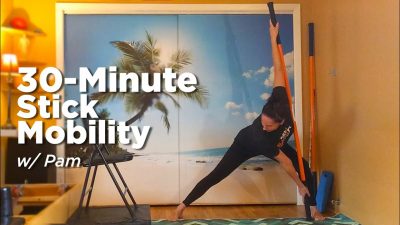 Thumbnail for: 30-min Stick Mobility class w/ Pam