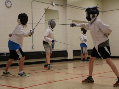Photo for the news post: Junior Ravens Fencing