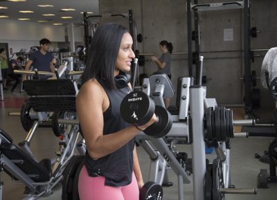 Carleton University Personal Training Lifting Weights At The Fitness Centre 