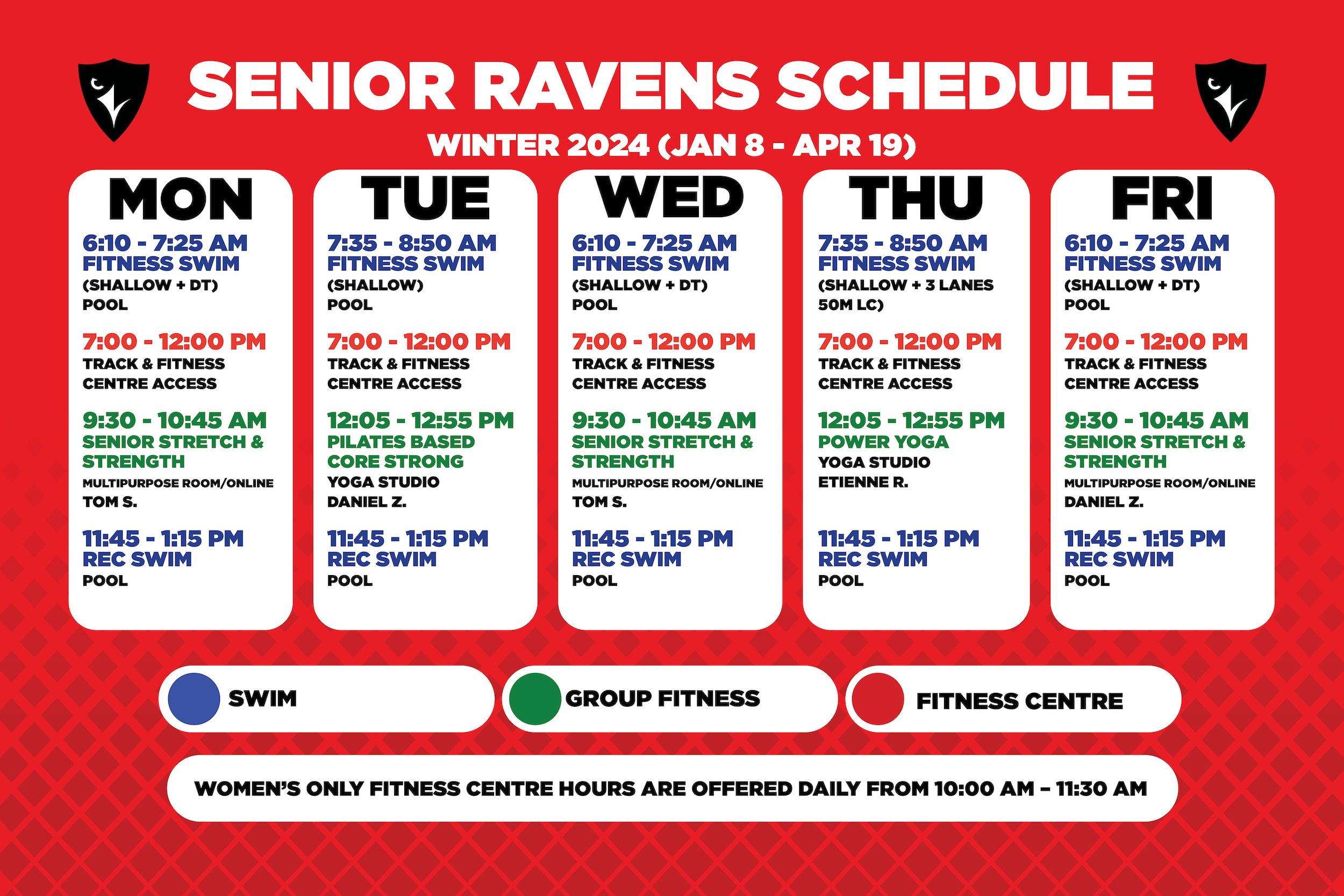 Carleton Senior Ravens Memberships