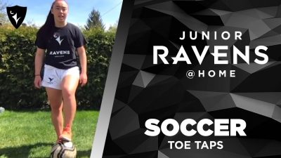 Thumbnail for: Junior Ravens Soccer – Toe Taps