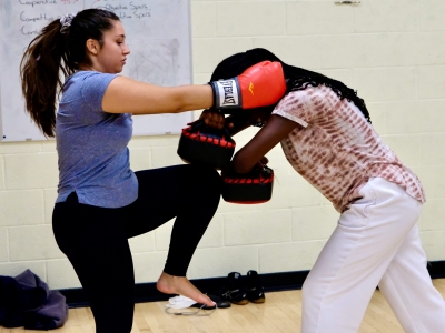 Photo for the news post: Dynamic Kickboxing Intermediate (Women’s Only)