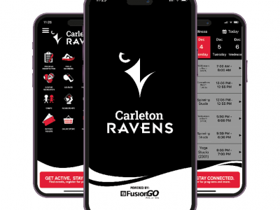 Photo for the news post: Discover Our New Carleton Ravens App!