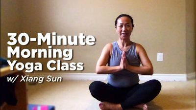 Thumbnail for: 30-Min Morning Yoga Follow Along Class w/ Xiang Sun (Beginner)